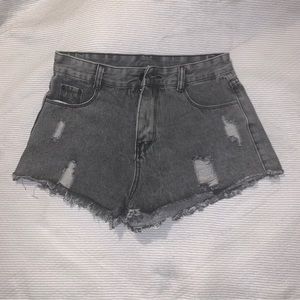 SHEIN Distressed 🥰Y2kShorts med (#56)